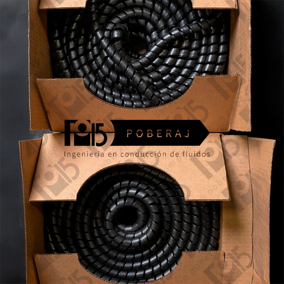 Protector Termoplastico en Espiral Poberaj SA.